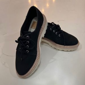 Suede lace up shoes
